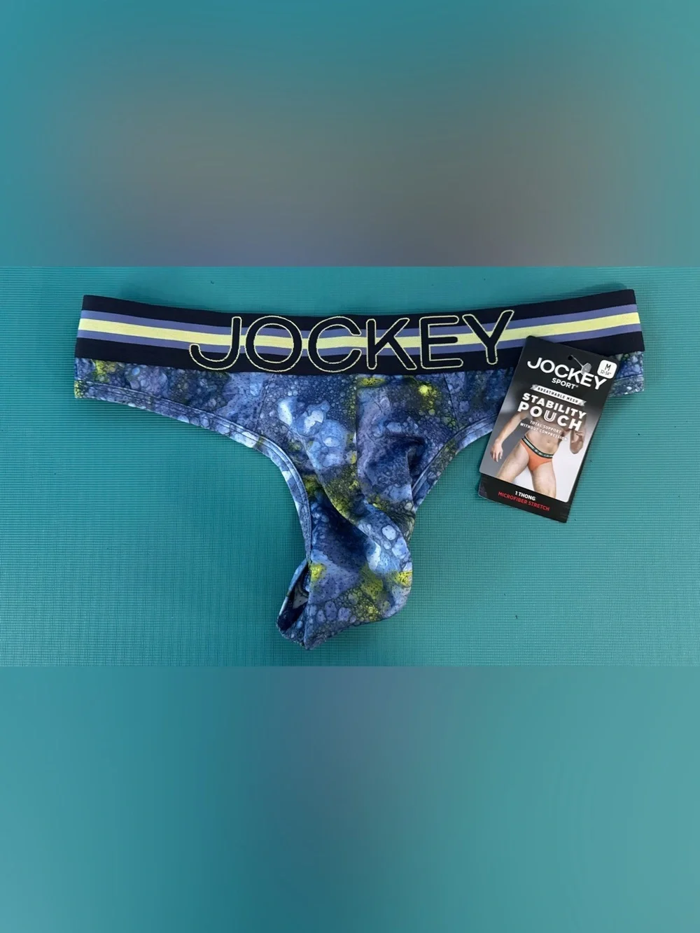 Jockey Sport® Stability Pouch Microfiber Thong